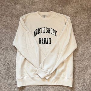 BRANDY MELVILLE cream crewneck
